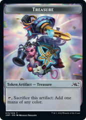 Cat // Treasure (13) Double-Sided Token [Unfinity Tokens] | Clutch Gaming