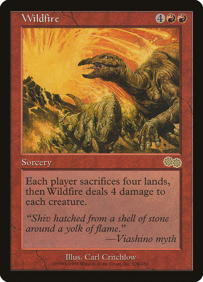 Wildfire [Urza's Saga] | Clutch Gaming