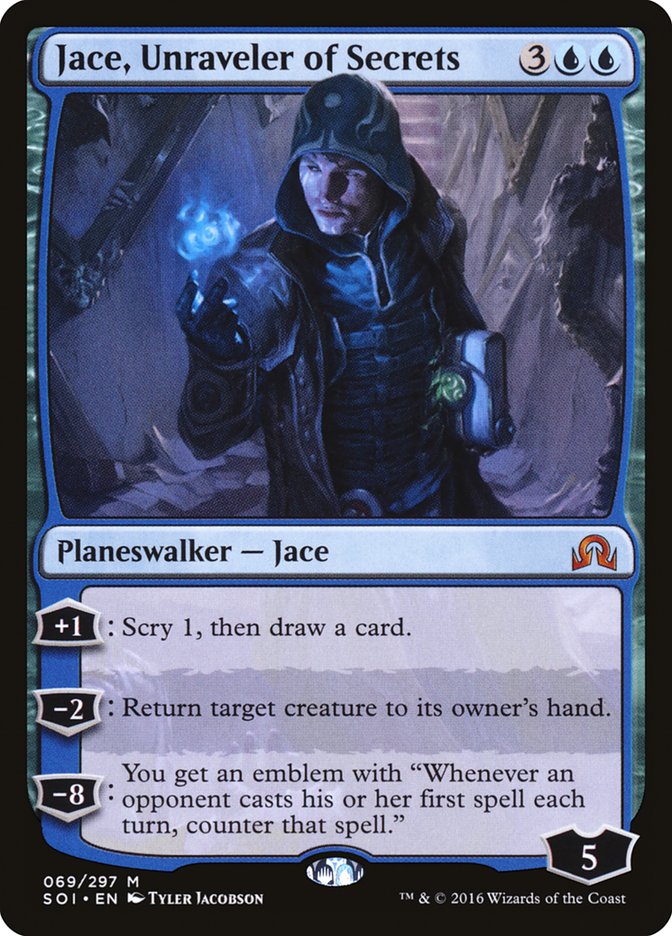 Jace, Unraveler of Secrets [Shadows over Innistrad] | Clutch Gaming