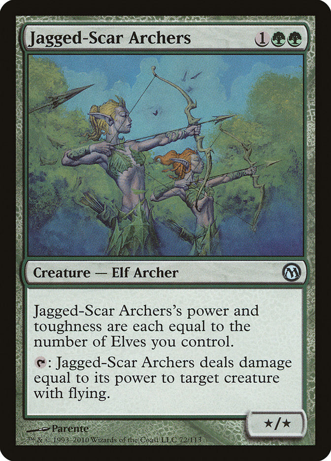 Jagged-Scar Archers [Duels of the Planeswalkers] | Clutch Gaming