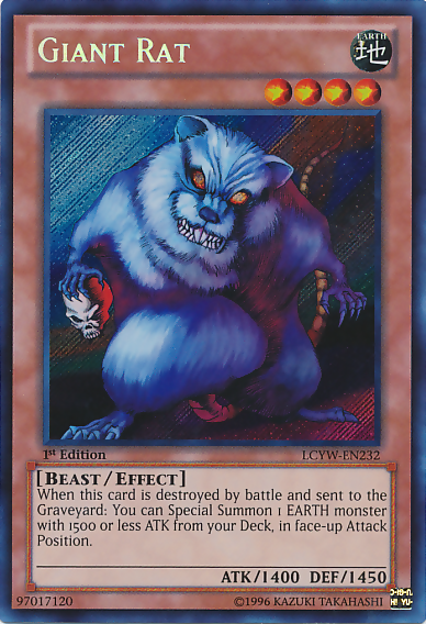 Giant Rat [LCYW-EN232] Secret Rare | Clutch Gaming