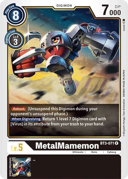 MetalMamemon [BT3-071] [Release Special Booster Ver.1.5] | Clutch Gaming