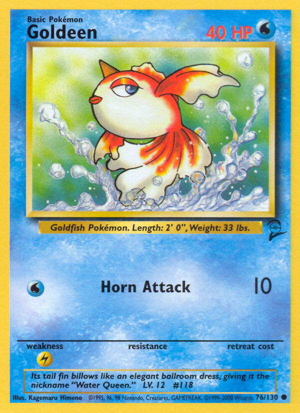 Goldeen (76/130) [Base Set 2] | Clutch Gaming