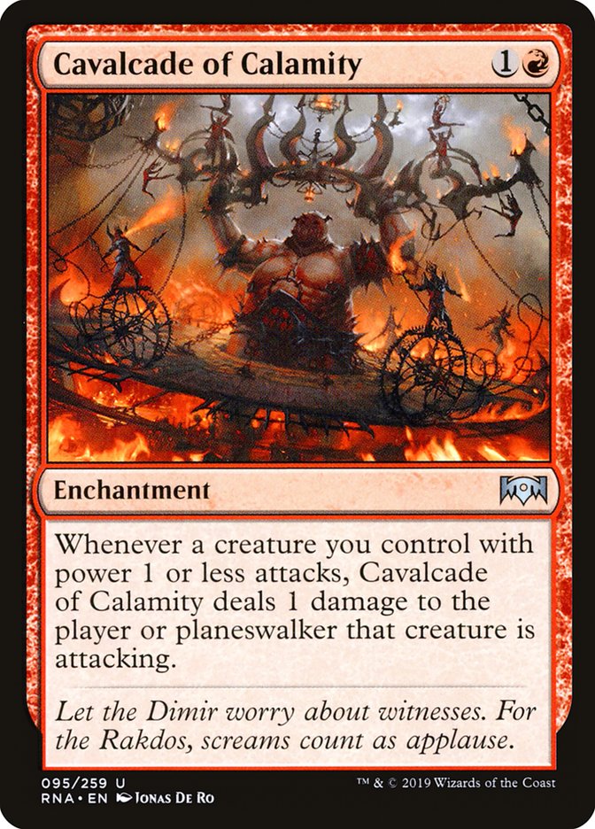 Cavalcade of Calamity [Ravnica Allegiance] | Clutch Gaming