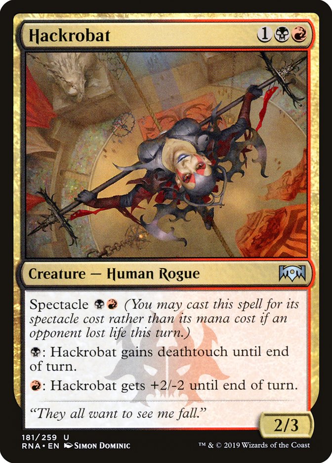 Hackrobat [Ravnica Allegiance] | Clutch Gaming