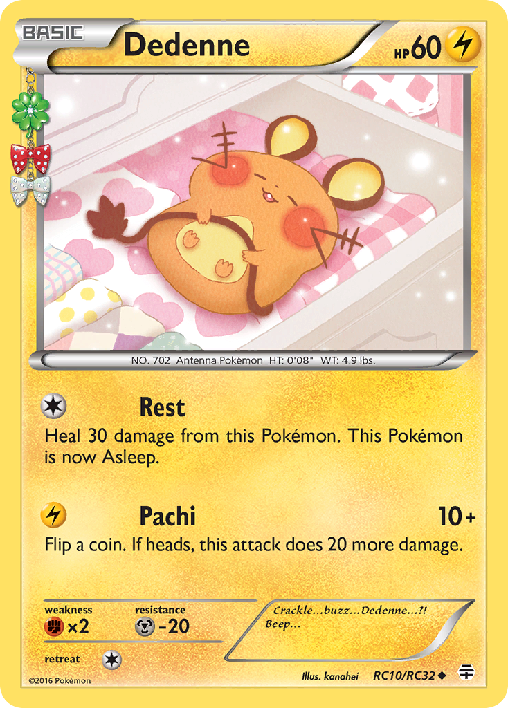 Dedenne (RC10/RC32) [XY: Generations] | Clutch Gaming