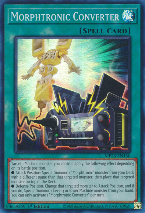 Morphtronic Converter [MP23-EN150] Super Rare | Clutch Gaming