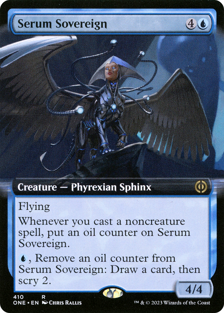 Serum Sovereign (Extended Art) [Phyrexia: All Will Be One] | Clutch Gaming