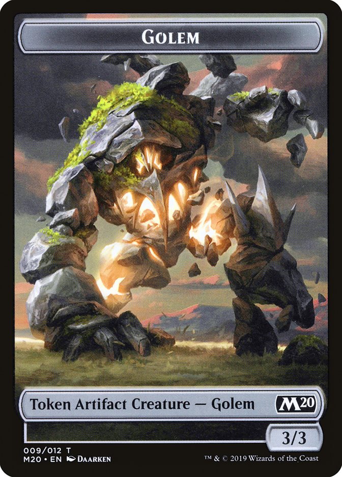 Golem Token [Core Set 2020 Tokens] | Clutch Gaming