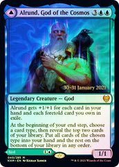 Alrund, God of the Cosmos // Hakka, Whispering Raven [Kaldheim Prerelease Promos] | Clutch Gaming