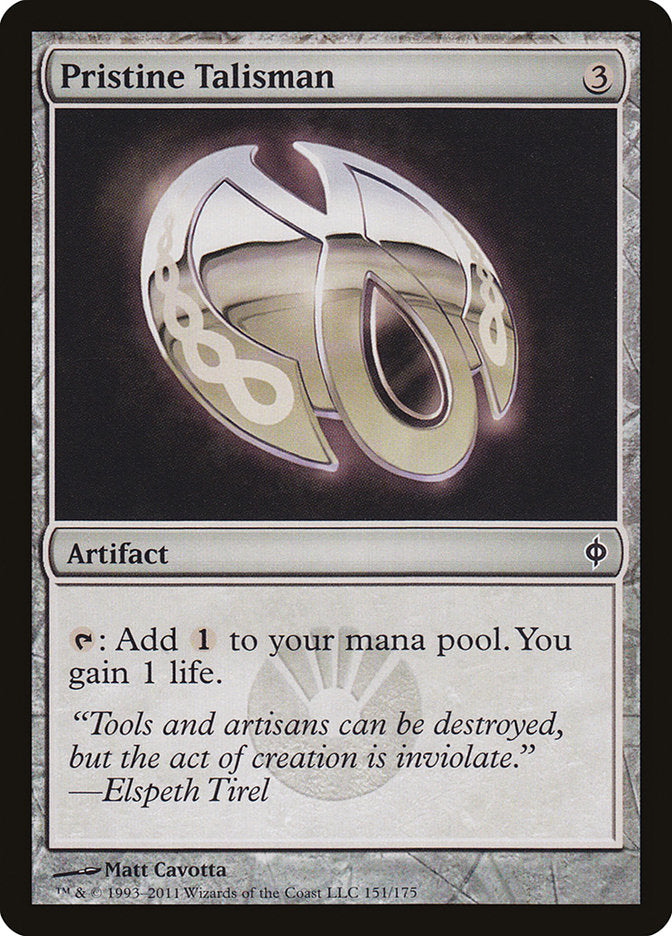 Pristine Talisman [New Phyrexia] | Clutch Gaming