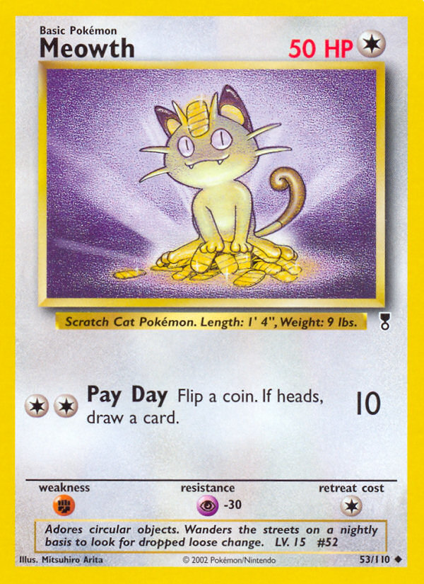 Meowth (53/110) [Legendary Collection] | Clutch Gaming