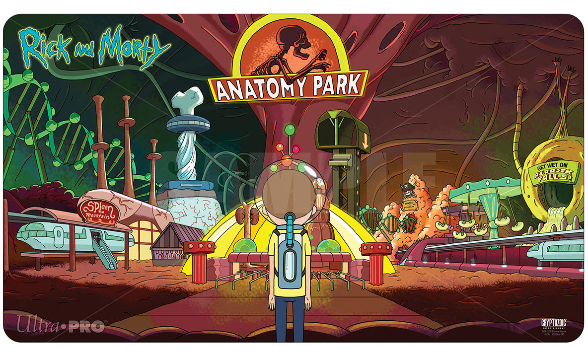 Ultra PRO: Playmat - Rick and Morty (Anatomy Park) | Clutch Gaming