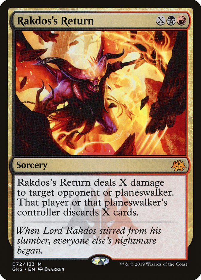 Rakdos's Return [Ravnica Allegiance Guild Kit] | Clutch Gaming