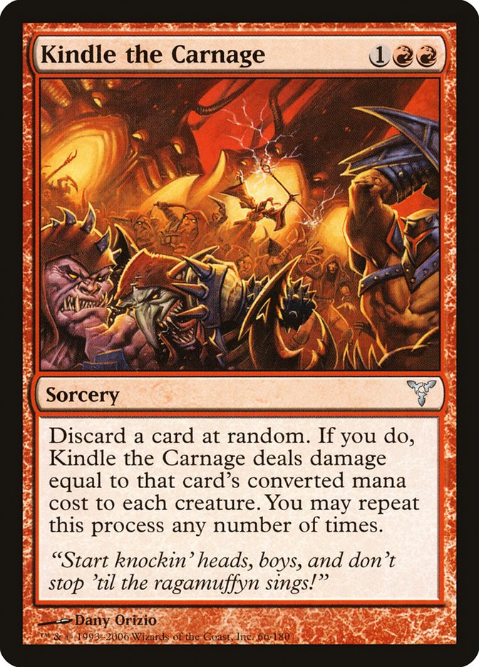 Kindle the Carnage [Dissension] | Clutch Gaming