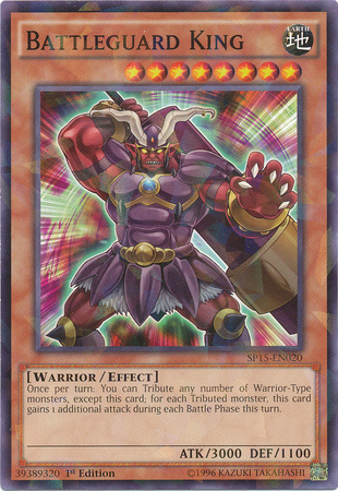 Battleguard King [SP15-EN020] Shatterfoil Rare | Clutch Gaming