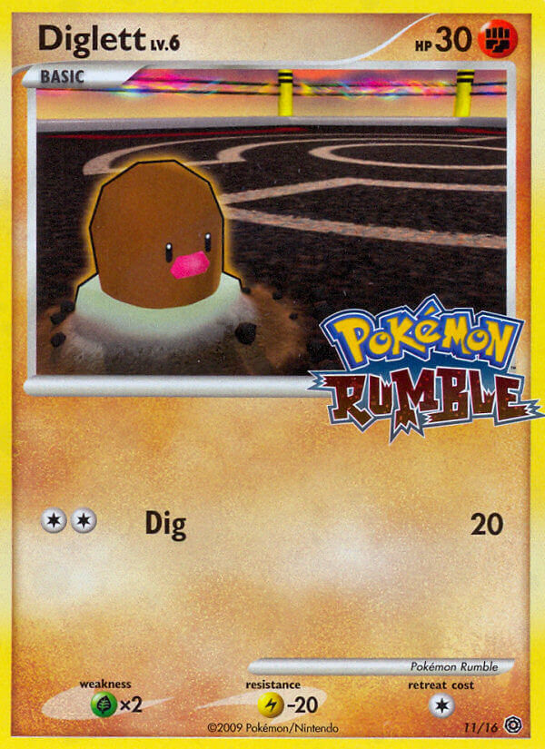 Diglett (11/16) [Pokémon Rumble] | Clutch Gaming