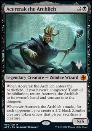 Acererak the Archlich (Promo Pack) [Dungeons & Dragons: Adventures in the Forgotten Realms Promos] | Clutch Gaming