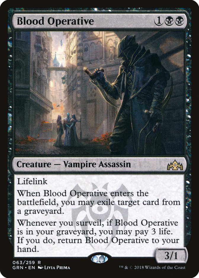 Blood Operative [Guilds of Ravnica] | Clutch Gaming