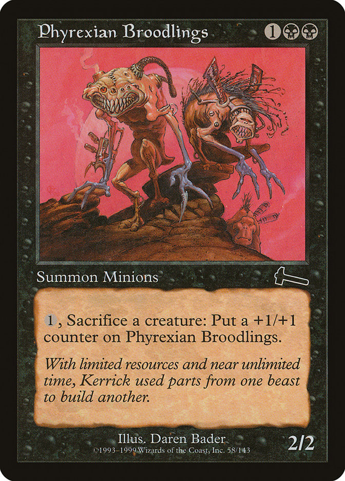 Phyrexian Broodlings [Urza's Legacy] | Clutch Gaming