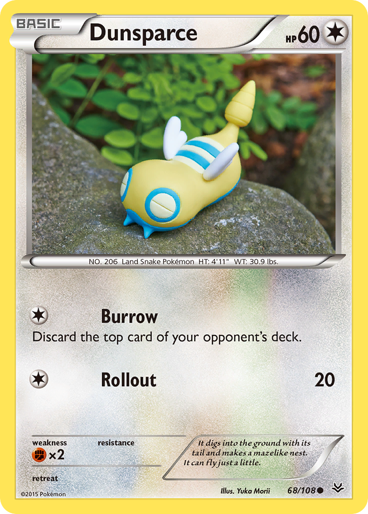 Dunsparce (68/108) [XY: Roaring Skies] | Clutch Gaming