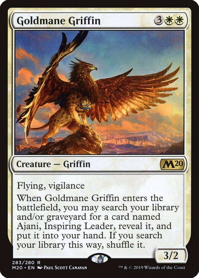 Goldmane Griffin [Core Set 2020] | Clutch Gaming