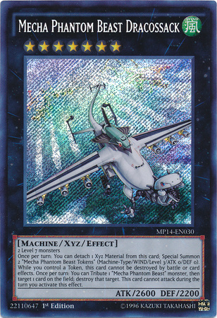 Mecha Phantom Beast Dracossack [MP14-EN030] Secret Rare | Clutch Gaming