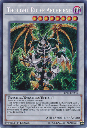 Thought Ruler Archfiend [LC5D-EN233] Secret Rare | Clutch Gaming