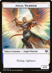 Elf Warrior // Angel Warrior Double-Sided Token [Kaldheim Tokens] | Clutch Gaming