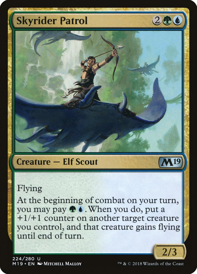 Skyrider Patrol [Core Set 2019] | Clutch Gaming