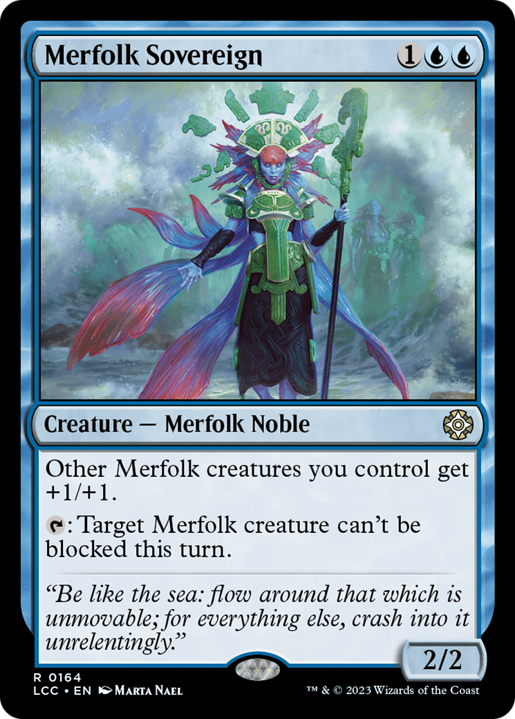 Merfolk Sovereign [The Lost Caverns of Ixalan Commander] | Clutch Gaming