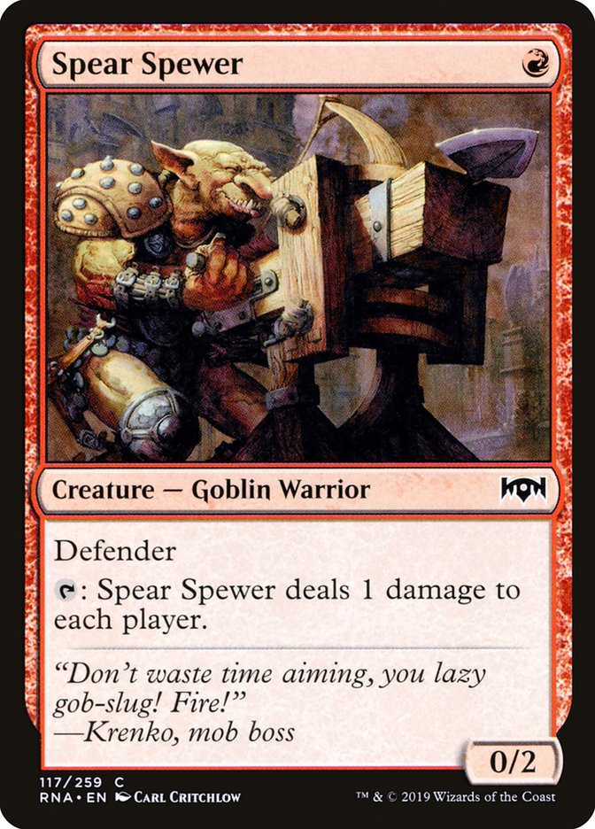 Spear Spewer [Ravnica Allegiance] | Clutch Gaming