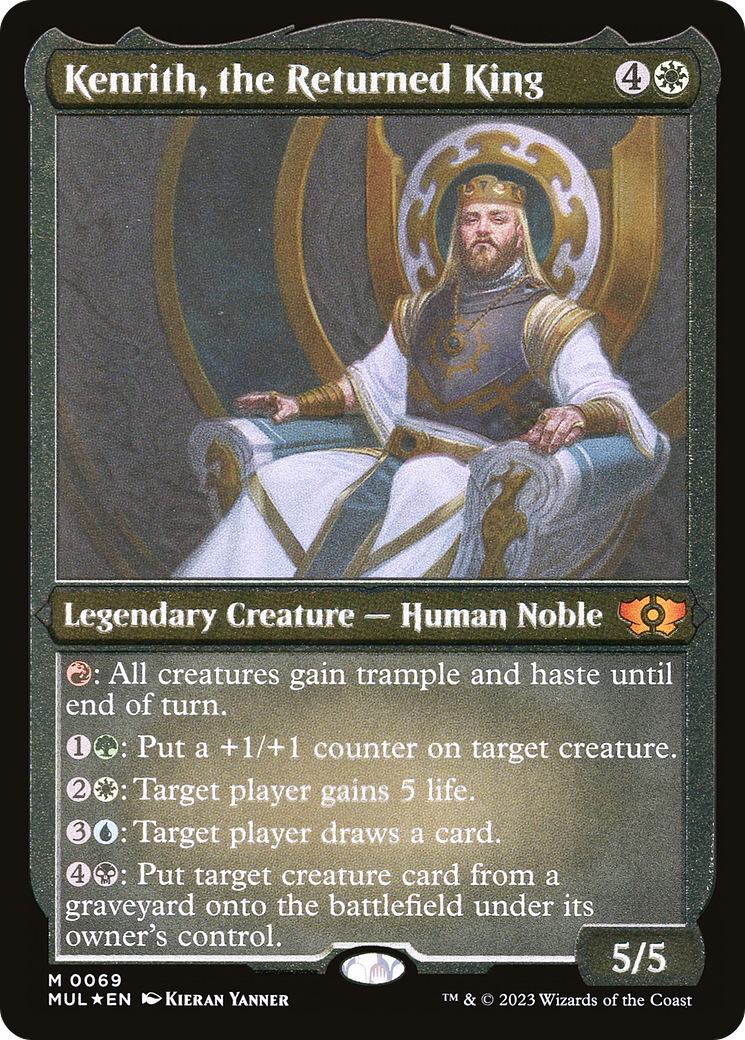 Kenrith, the Returned King (Foil Etched) [Multiverse Legends] | Clutch Gaming