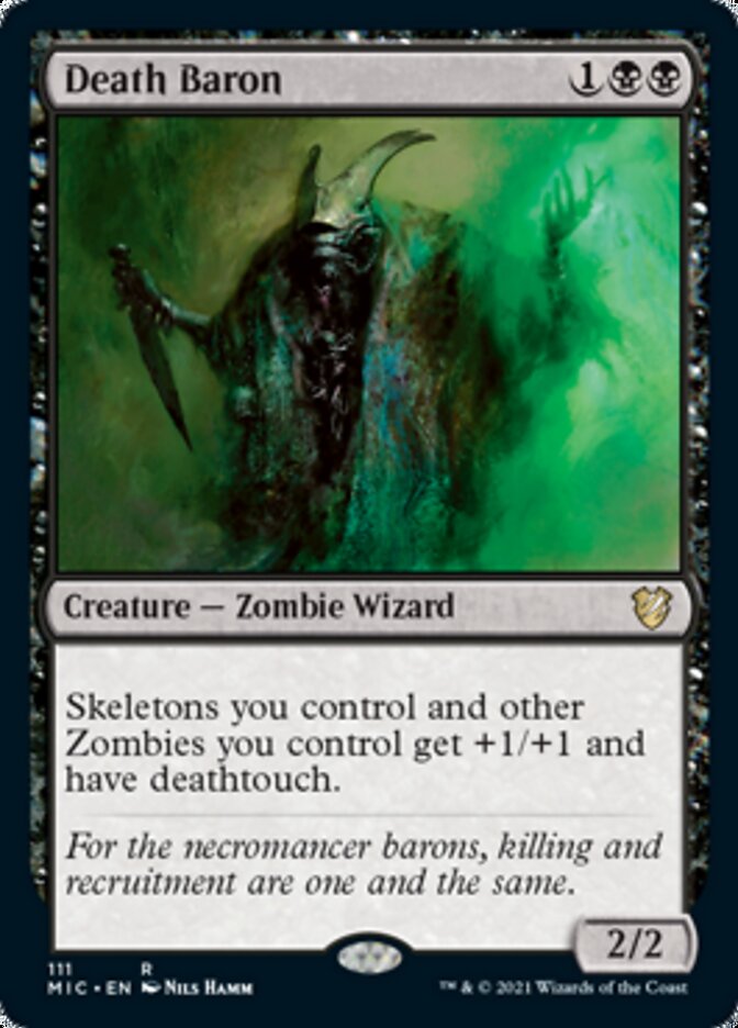 Death Baron [Innistrad: Midnight Hunt Commander] | Clutch Gaming