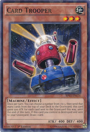 Card Trooper [BP03-EN026] Shatterfoil Rare | Clutch Gaming