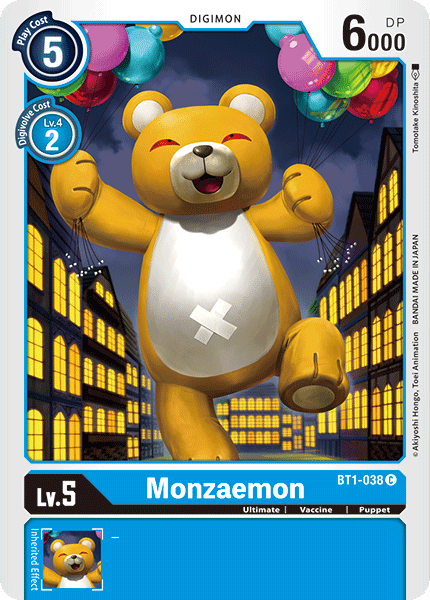 Monzaemon [BT1-038] [Release Special Booster Ver.1.0] | Clutch Gaming