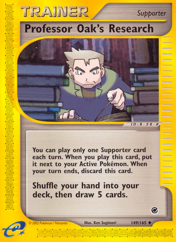 Professor Oak's Research (149/165) [Expedition: Base Set] | Clutch Gaming