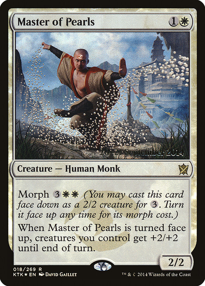 Master of Pearls [Khans of Tarkir Prerelease Promos] | Clutch Gaming