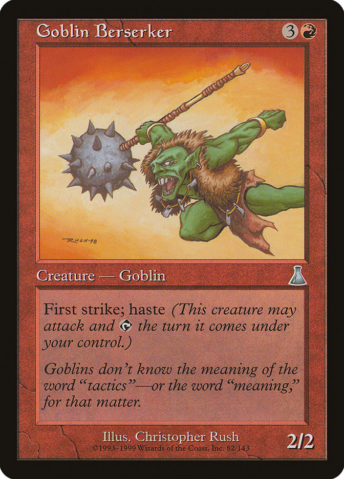 Goblin Berserker [Urza's Destiny] | Clutch Gaming