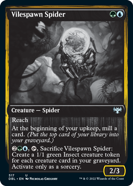 Vilespawn Spider [Innistrad: Double Feature] | Clutch Gaming