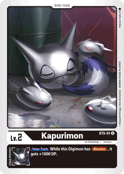 Kapurimon [ST5-01] [Starter Deck: Machine Black] | Clutch Gaming