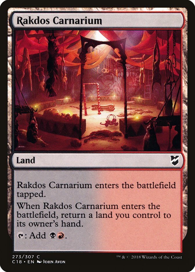 Rakdos Carnarium [Commander 2018] | Clutch Gaming