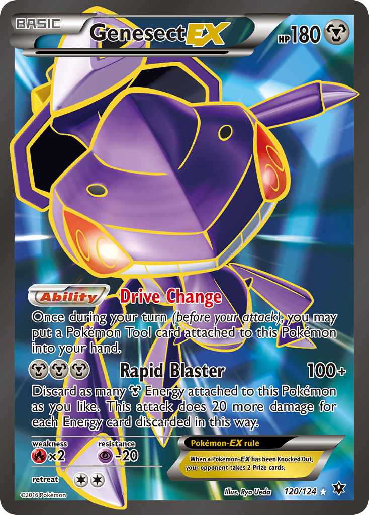 Genesect EX (120/124) [XY: Fates Collide] | Clutch Gaming