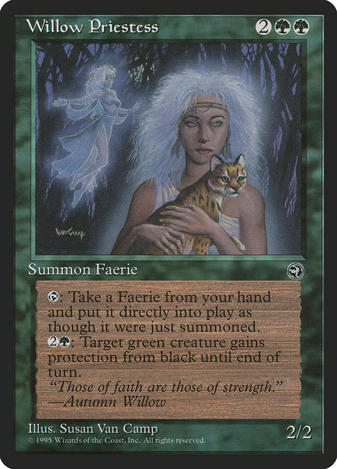 Willow Priestess [Homelands] | Clutch Gaming