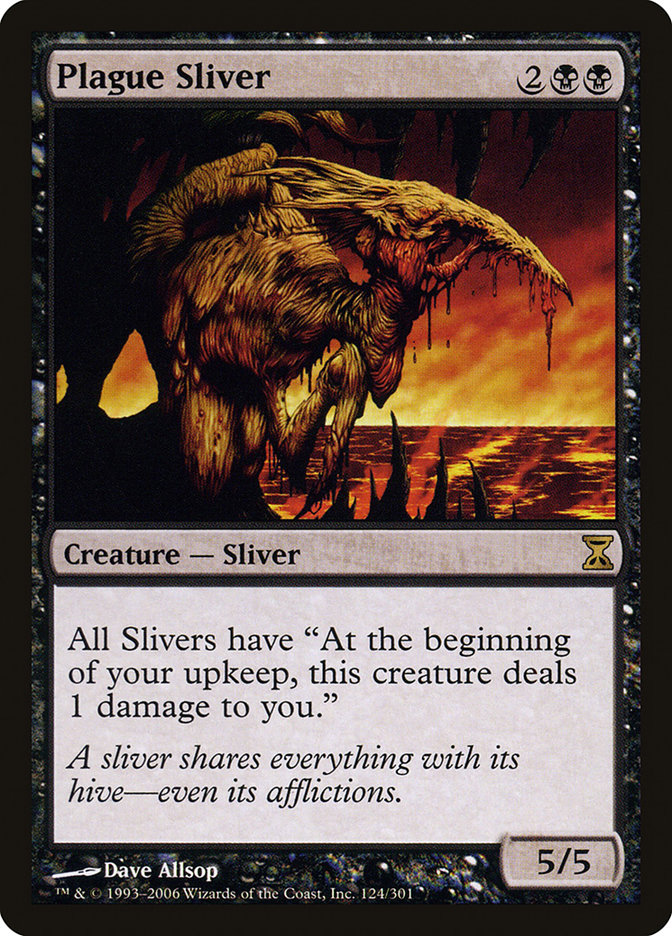 Plague Sliver [Time Spiral] | Clutch Gaming