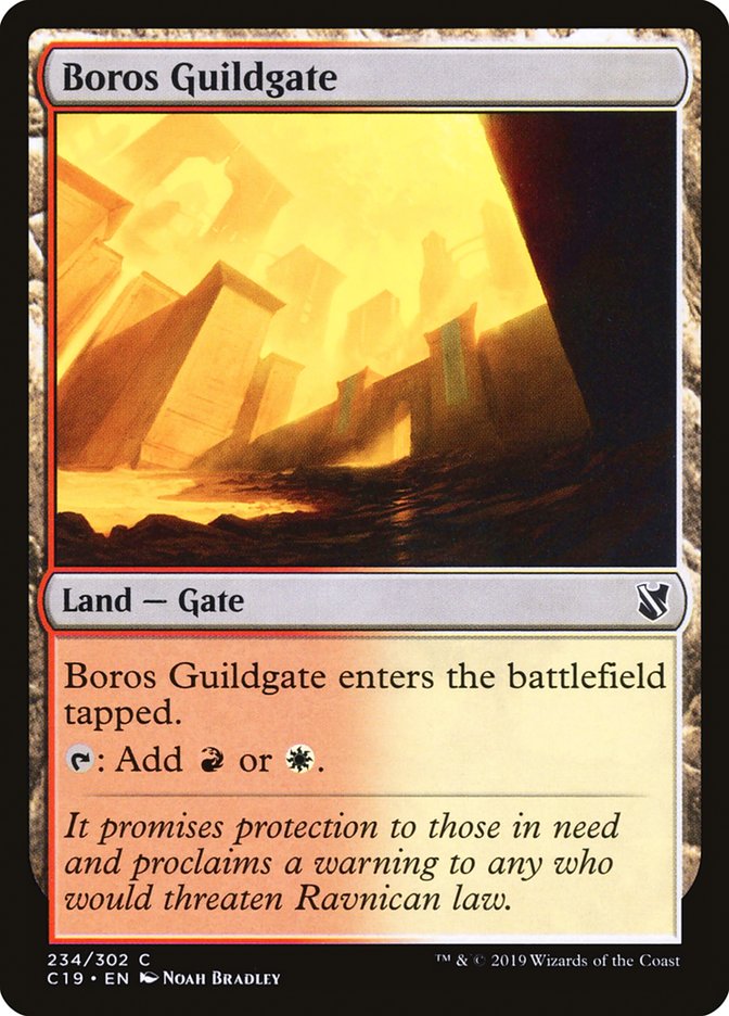 Boros Guildgate [Commander 2019] | Clutch Gaming