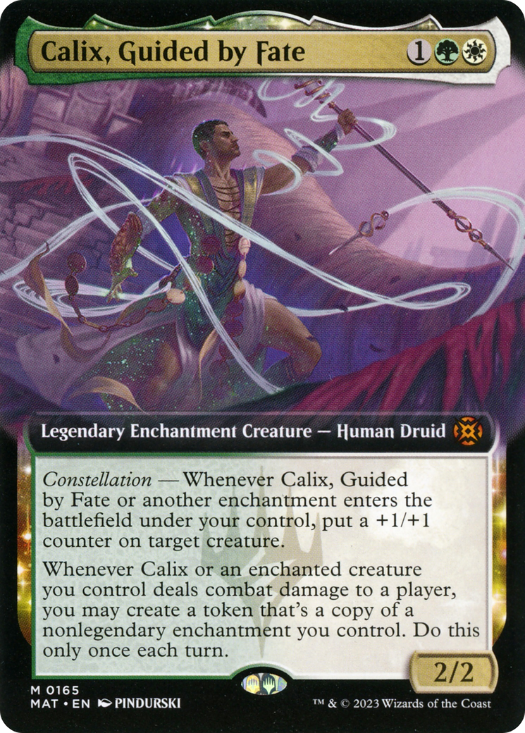 Calix, Guided by Fate (Extended Art) [March of the Machine: The Aftermath] | Clutch Gaming