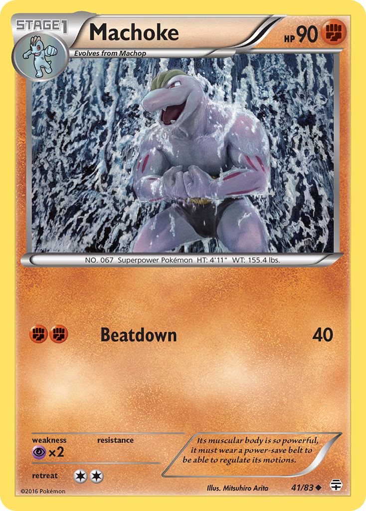 Machoke (41/83) [XY: Generations] | Clutch Gaming