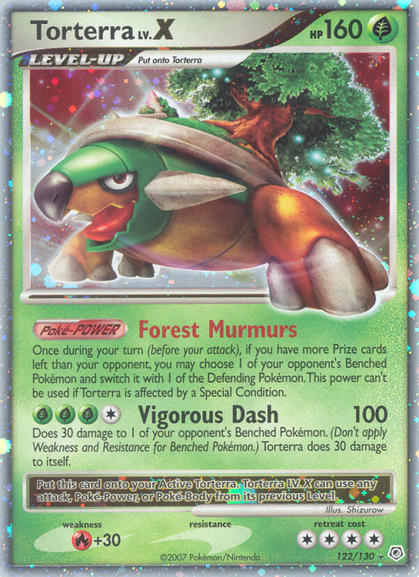 Torterra LV.X (122/130) [Diamond & Pearl: Base Set] | Clutch Gaming