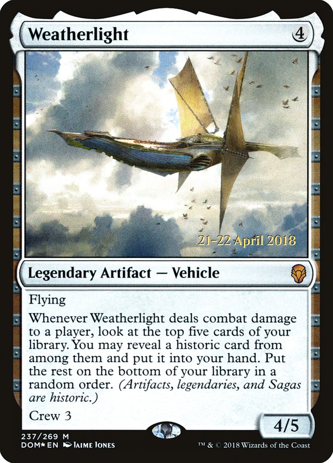 Weatherlight [Dominaria Prerelease Promos] | Clutch Gaming